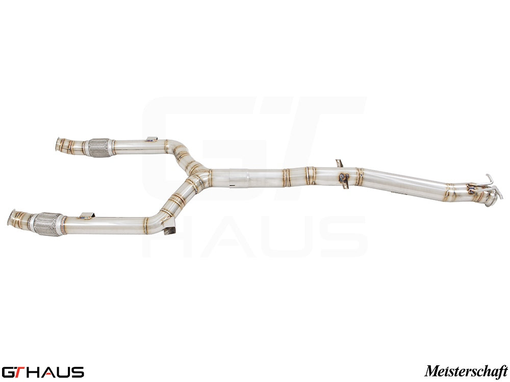 Mercedes-Benz W205 C-Sedan 2015-2021 C400/450/43 Cat-Back LSR pipe (Middle section) LSR Full (Front + Mid) Cat-back pipes