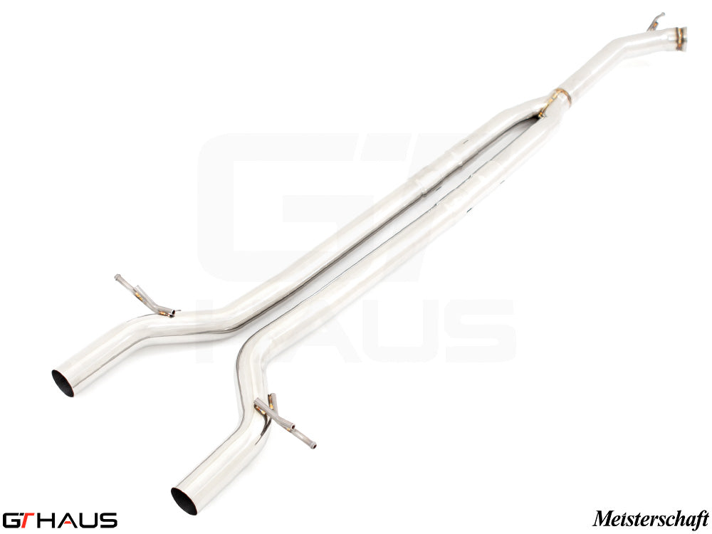 Porsche Panamera Sedan 971 model V8 (4.0T models: GTS/Turbo/Turbo S) SWB 2017-2023 Full Cat-back LSR Bolt-on Pipes