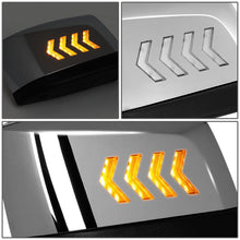 Load image into Gallery viewer, 04-18 Volvo VN Hood Mirror Manual Arrow Sequential LED Chrome