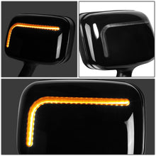 Load image into Gallery viewer, 08-17 Freightliner Cascadia Manual Hood Mirror with LED Sequential Lights