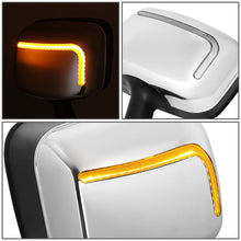 Load image into Gallery viewer, 08-17 Freightliner Cascadia Hood Mirror w/ Sequential LED Chrome