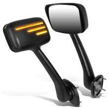 Load image into Gallery viewer, 2008-2017 Freightliner Cascadia Hood Mirror Manual Amber LED