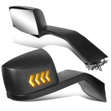 Load image into Gallery viewer, 2018-2021 Volvo VNL Hood Mirror with Amber LED Arrow Turn Signal