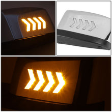 Load image into Gallery viewer, 2018-2021 Volvo VNL Hood Mirror with Amber LED Arrow-Chevron