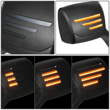 Load image into Gallery viewer, 2013-2021 Peterbilt 579 587 Kenworth T680 Signal Bar Style LED Hood Mirror