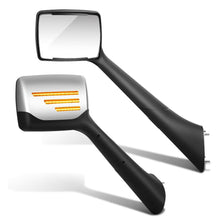 Load image into Gallery viewer, 2013-2021 Peterbilt 579/587 Kenworth T680 Signal Bar Style LED Hood Mirror