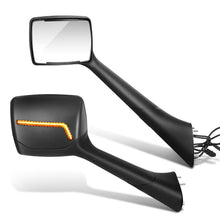 Load image into Gallery viewer, 2013-2021 Peterbilt 579/587 Kenworth T680 Check Mark Style LED Hood Mirror