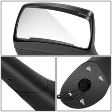 Load image into Gallery viewer, 2013-2021 Peterbilt 579 / 587 / Kenworth T680 Check Mark Style LED Hood Mirror