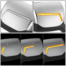 Load image into Gallery viewer, 2013-2021 Peterbilt 579 / 587 / Kenworth T680 Check Mark Style LED Hood Mirror