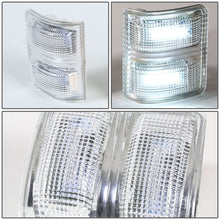 Load image into Gallery viewer, 08-15 Ford F-250 F-350 F-450 F-550 Towing Mirror Side Lights Pair Chrome