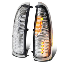 Load image into Gallery viewer, 00-07 Ford F-250 F-350 Towing Mirror Side Lights - Chrome/Amber LED