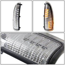 Load image into Gallery viewer, 00-07 Ford F-250 F-350 Towing Mirror Side Lights - Chrome/Amber LED