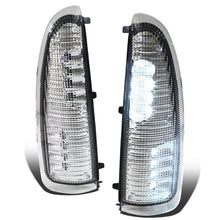 Load image into Gallery viewer, 00-07 Ford Super Duty Towing Mirror Side Lights Chrome White LED
