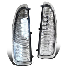 Load image into Gallery viewer, 00-07 Ford Super Duty Towing Mirror Side Lights Chrome White LED