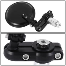 Load image into Gallery viewer, Motorcycle Bar End Mirror Black