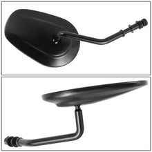 Load image into Gallery viewer, Universal Motorcycle Rearview Mirror Black