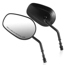Load image into Gallery viewer, Universal Motorcycle Rearview Mirror Black