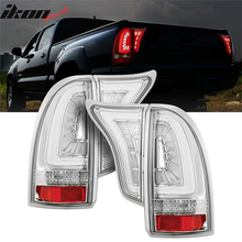 Load image into Gallery viewer, 2005-2015 Toyota Tacoma LED Clear Lens Chrome Housing Tail Lights