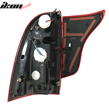 Load image into Gallery viewer, 2005-2015 Toyota Tacoma RC Red Lens Chrome Housing LED Tail Lights 4PC