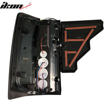 Load image into Gallery viewer, 2014-2019 GMC Sierra Smoke Lens Black Housing LED Tail Light