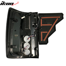 Load image into Gallery viewer, 2014-2019 Chevy Silverado Clear Lens Black Housing LED Tail Lights