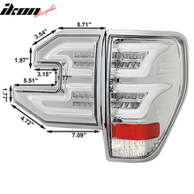 Load image into Gallery viewer, Fits 09-14 Ford F150 Sequential Tail Lights Clear Lens Housing