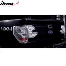 Load image into Gallery viewer, Fits 09-14 Ford F150 Sequential Tail Lights Clear Lens Housing