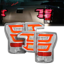 Load image into Gallery viewer, Fits 07-13 Toyota Tundra Sequential Tail Lights Clear Lens Housing