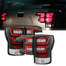 Load image into Gallery viewer, 2007-2013 Toyota Tundra Sequential Clear Lens Housing LED Tail Lights