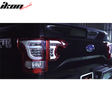 Load image into Gallery viewer, 2015-2017 Ford F150 Sequential Clear Lens Red Housing LED Tail Lights