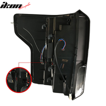 Load image into Gallery viewer, 2015-2017 Ford F-150 Clear Lens Black Housing Sequential Tail Lights