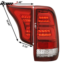 Load image into Gallery viewer, 1999-2016 Ford F250 F350 F450 F550 Red Lens Housing Tail Light