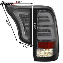 Load image into Gallery viewer, Fits 99-16 Ford F250 F350 F450 F550 Tail Light Smoke Lens Housing