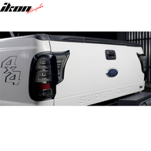 Load image into Gallery viewer, Fits 99-16 Ford F250 F350 F450 F550 Tail Light Smoke Lens Housing