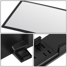 Load image into Gallery viewer, Universal Convex Wide Angle Rear View Mirror 11x3 Black
