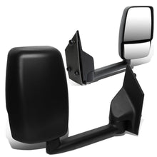 Load image into Gallery viewer, 03-18 Chevy Express GMC Savana Manual Side Mirror Pair Black