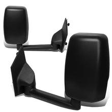 Load image into Gallery viewer, 03-18 Chevy Express GMC Savana Manual Side Mirror Pair Black