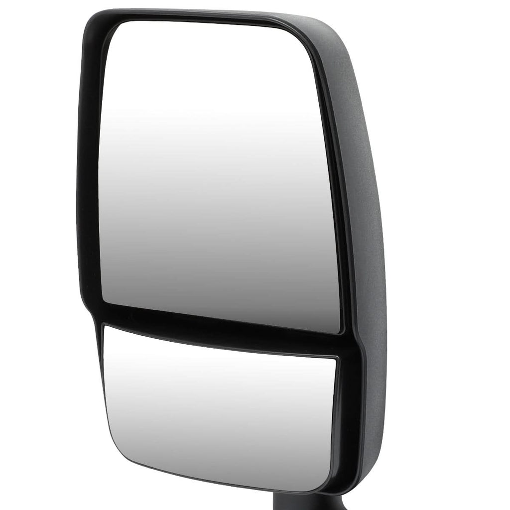 03-18 Chevy Express GMC Savana Manual Side Mirror Pair Black
