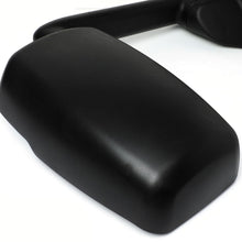 Load image into Gallery viewer, 03-18 Chevy Express GMC Savana Manual Side Mirror Pair Black