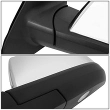 Load image into Gallery viewer, 07-16 Toyota Tundra QE Style Manual Side Mirror - Chrome