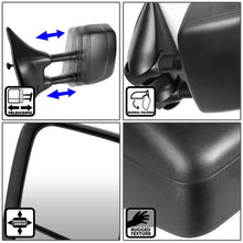 Load image into Gallery viewer, 2005-2015 Nissan Frontier Manual Side Mirror - Left Black
