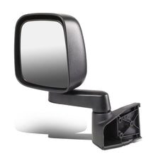 Load image into Gallery viewer, 03-06 Jeep Wrangler QE Style Manual Side Mirror - Left Black