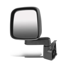 Load image into Gallery viewer, 03-06 Jeep Wrangler QE Style Manual Side Mirror - Left Black