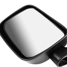 Load image into Gallery viewer, 03-06 Jeep Wrangler QE Style Manual Side Mirror - Left Black