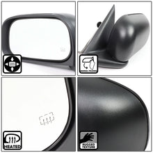 Load image into Gallery viewer, 2005-2011 Dodge Dakota Powered Heated Side Mirror Left Black