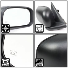Load image into Gallery viewer, 05-11 Dodge Dakota Powered Heated Side Mirror Right Black