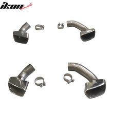 Load image into Gallery viewer, 2014-2017 BMW F15 X5 Base MP Style Rear Kits + Muffler Tips S/S Chrome