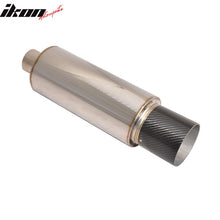 Load image into Gallery viewer, Fits BMW Stainless Muffler Apexi N1 Type 4" Flat Tip &amp; Silencer CF