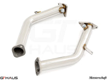 Load image into Gallery viewer, Infiniti Q60 Coupe 2017+ Turbo Back Secondary only Down Pipe - No Cat