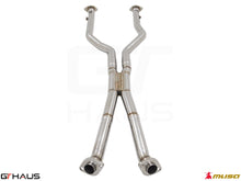 Load image into Gallery viewer, Lexus LC series 2017+ Cat-Back LSR pipe (Front + Mid Section)